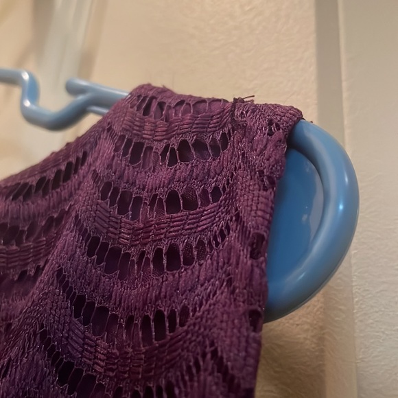 Purple lace cocktail dress - American Living - Picture 6 of 7